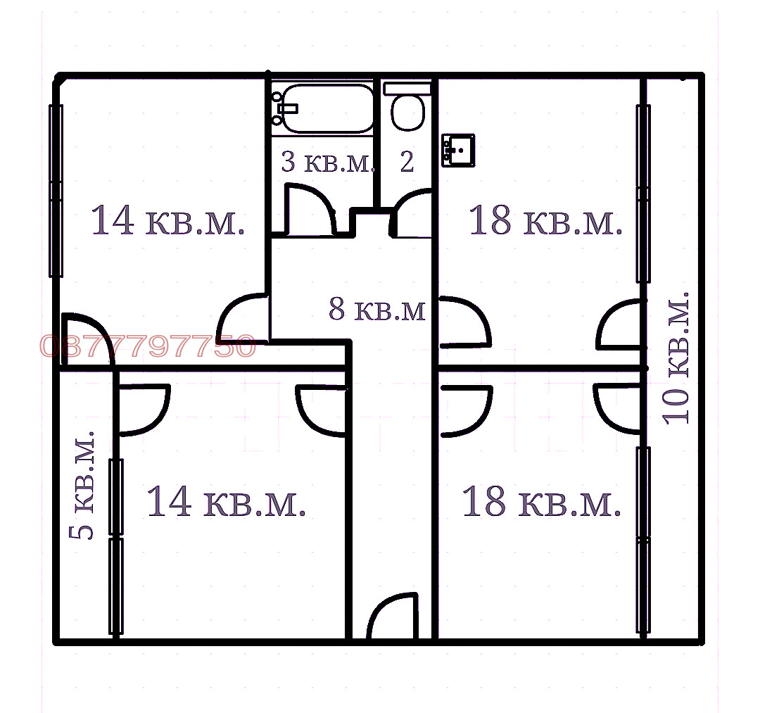 Продава 4-СТАЕН, гр. Варна, Чайка, снимка 2 - Апартаменти - 55665055