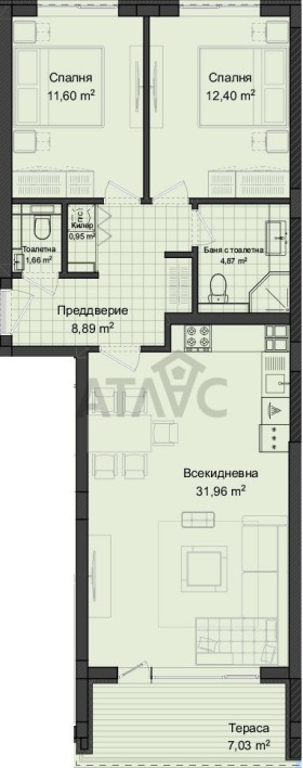 3-стаен град Пловдив, Гагарин 4