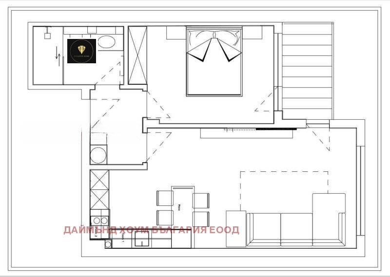 Продава 2-СТАЕН, гр. Пловдив, Кючук Париж, снимка 5 - Aпартаменти - 47293200