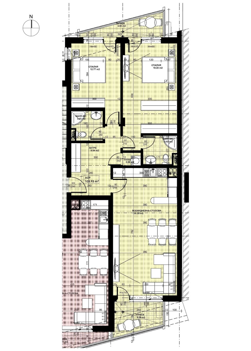 De vânzare  2 dormitoare Sofia , Oboriște , 128 mp | 76965555