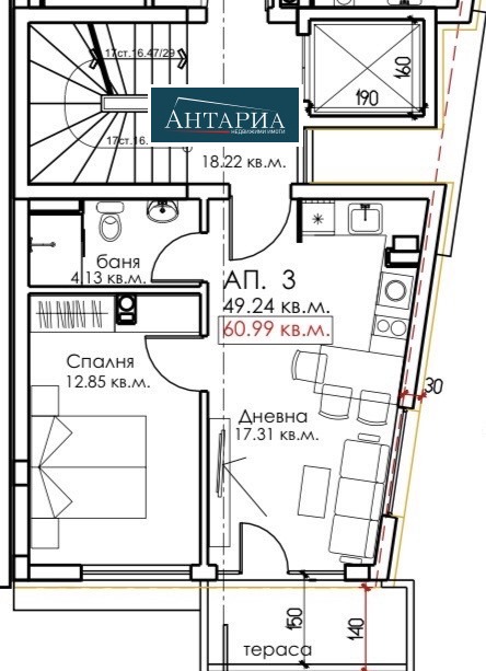 Продава 2-СТАЕН, гр. Созопол, област Бургас, снимка 1 - Aпартаменти - 47447328