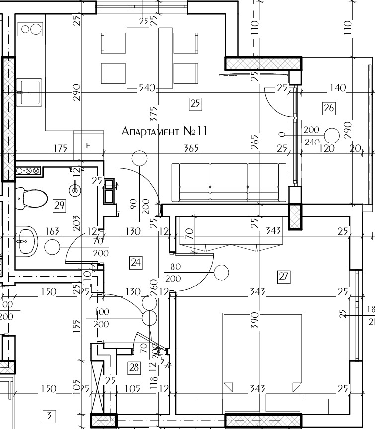 Продава 2-СТАЕН, гр. Благоевград, Освобождение, снимка 5 - Aпартаменти - 49121010