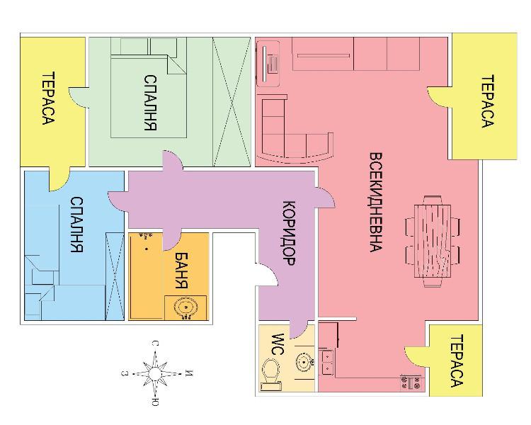 Продава 3-СТАЕН, гр. Стара Загора, Аязмото, снимка 16 - Aпартаменти - 47535910