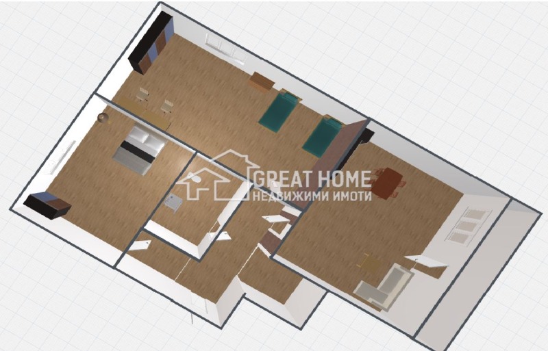 Продава 3-СТАЕН, гр. Търговище, Център, снимка 12 - Апартаменти - 53284670