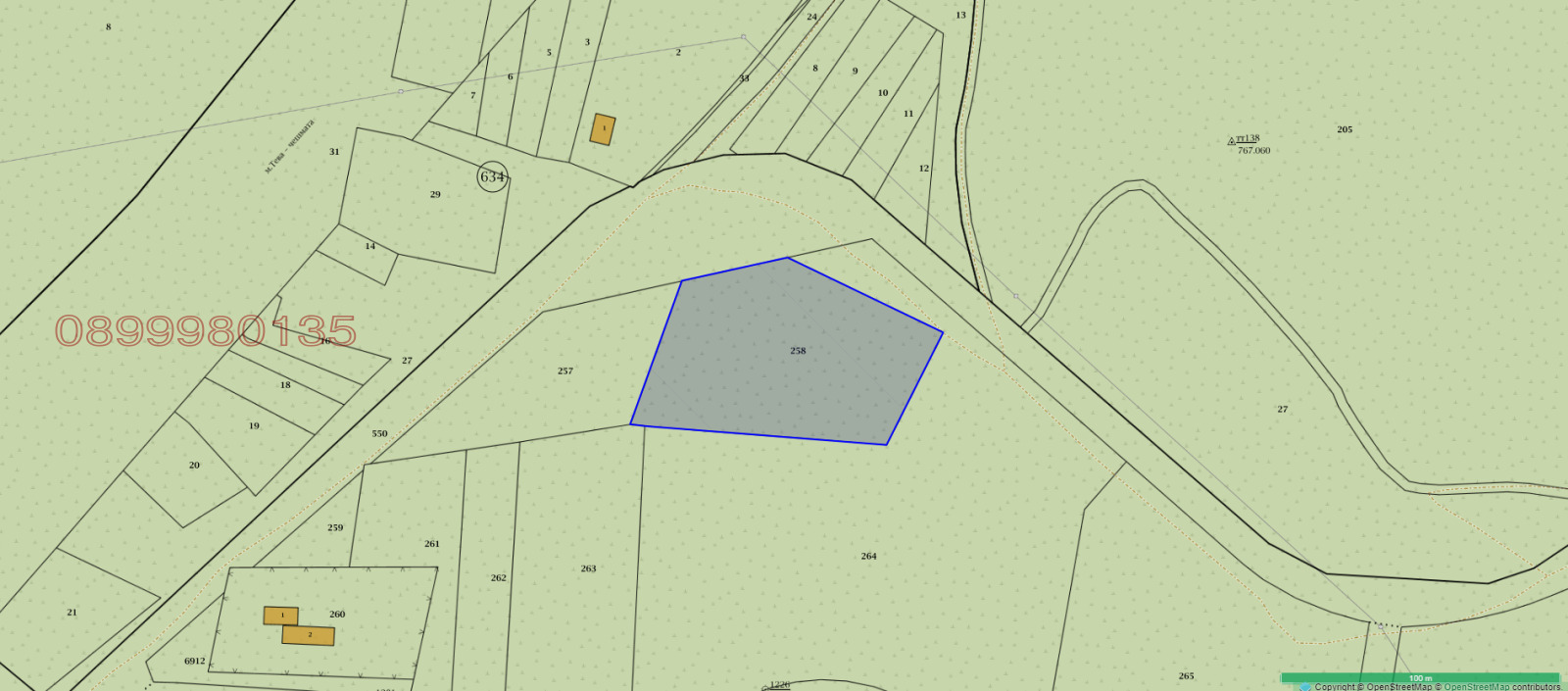 Продава ПАРЦЕЛ, гр. Перник, Тева, снимка 5 - Парцели - 56341670