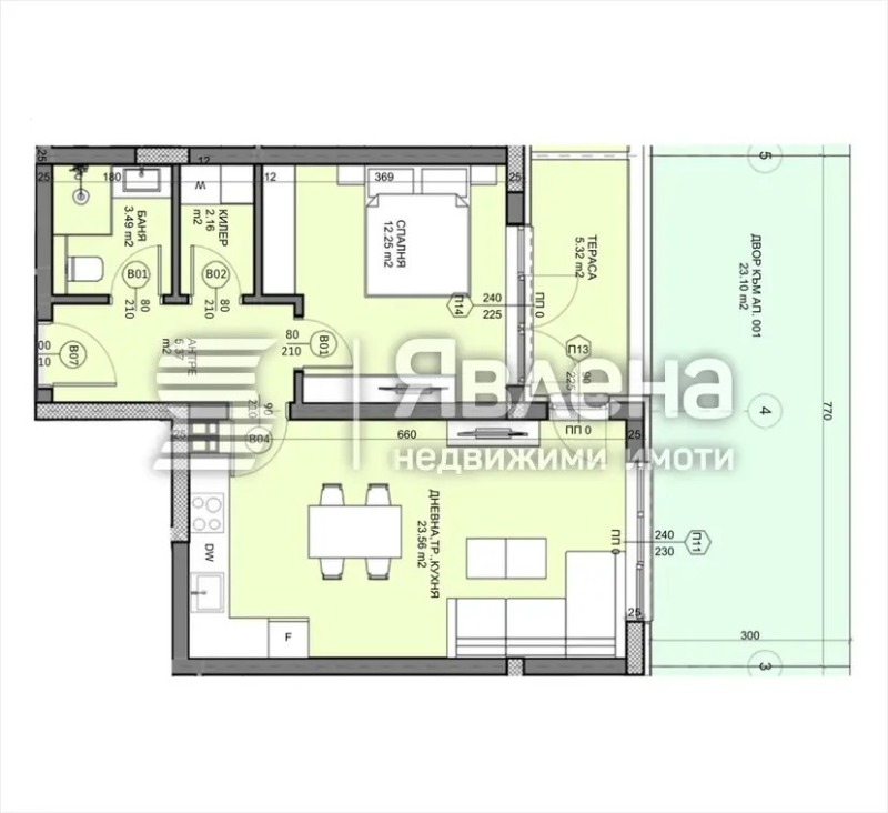 Продава  2-стаен град Варна , Галата , 96 кв.м | 33443257