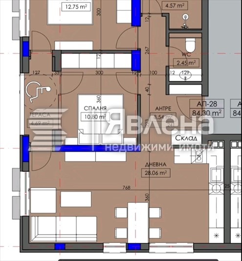 Продава 3-СТАЕН, гр. Пловдив, Христо Смирненски, снимка 1 - Aпартаменти - 47274259