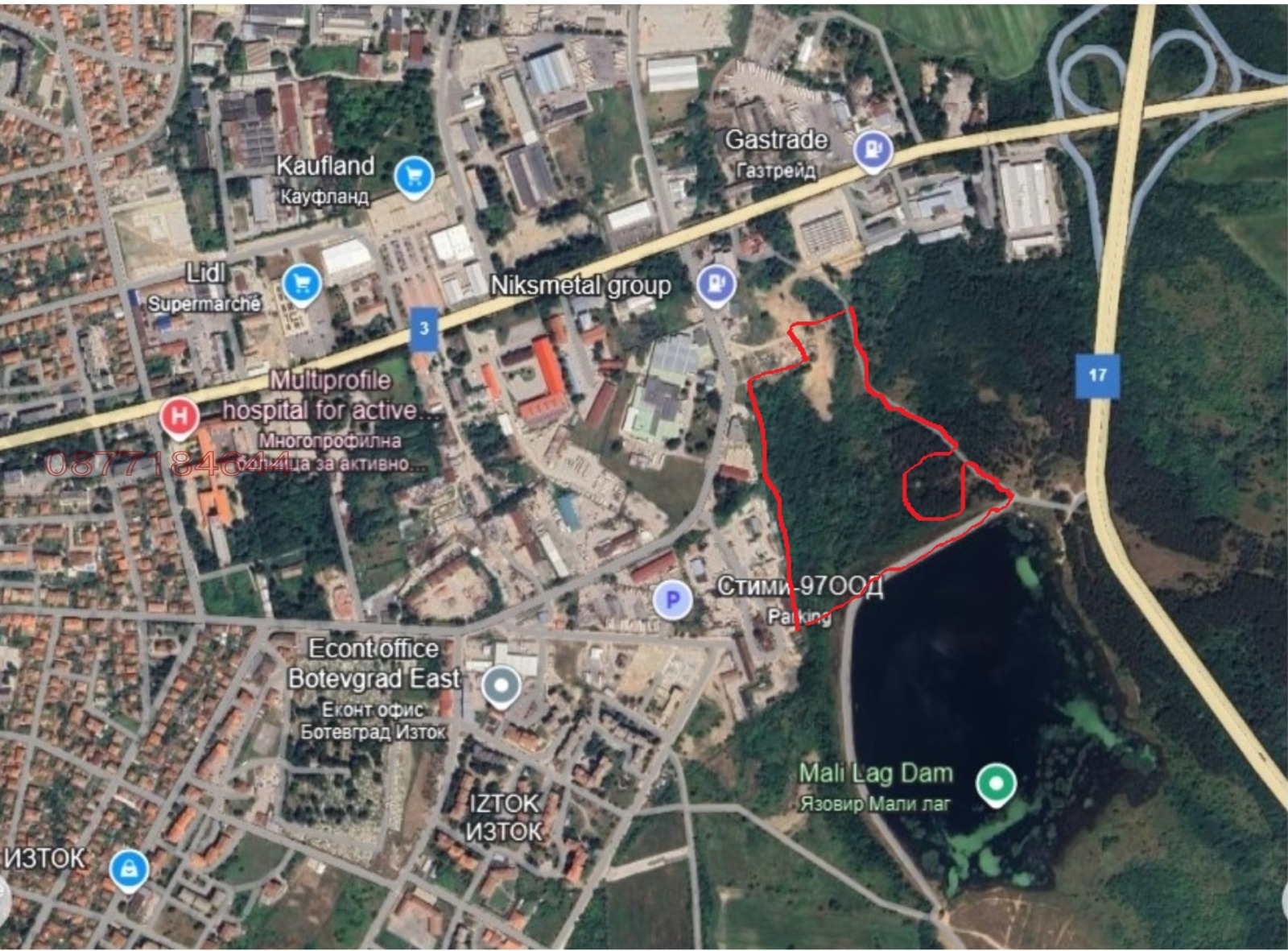 Продава ПАРЦЕЛ, гр. Ботевград, област София област, снимка 2 - Парцели - 55649094