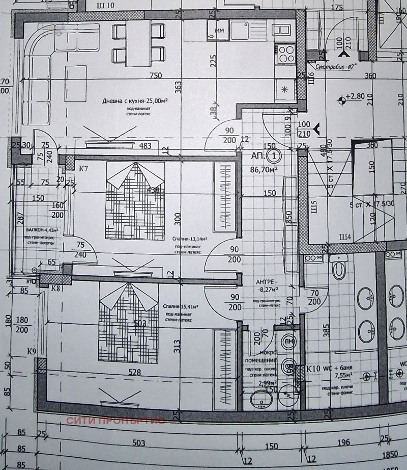 Продава 3-СТАЕН, гр. Благоевград, Освобождение, снимка 1 - Aпартаменти - 48213091