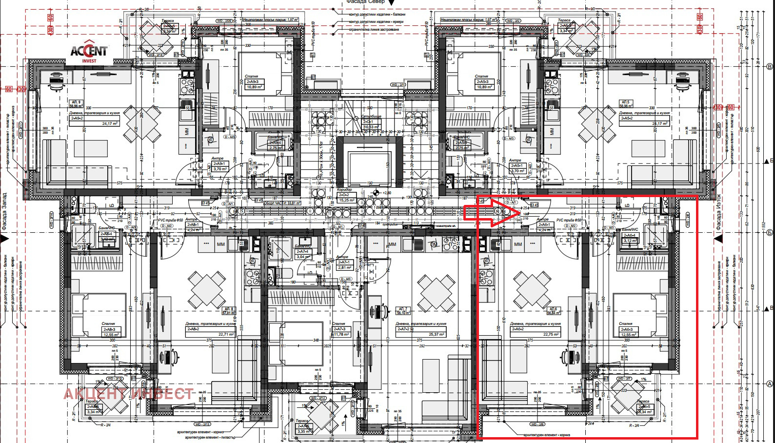 Продава 2-СТАЕН, с. Кранево, област Добрич, снимка 4 - Апартаменти - 51262969