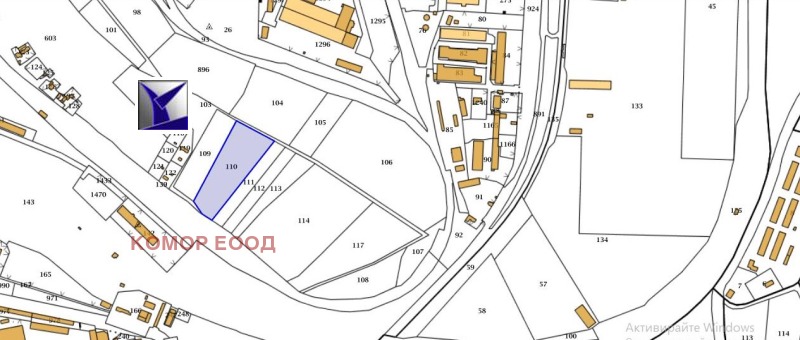 Продава ПАРЦЕЛ в град Русе, Промишлена зона - Изток - 11857 кв.м / 117 000 € » 228 832.11 лв., КОМОР ЕООД