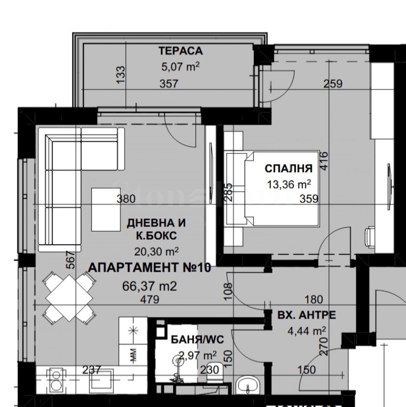 Продава 2-СТАЕН, гр. Царево, област Бургас, снимка 2 - Апартаменти - 53119768