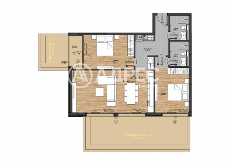 For Sale  2 bedroom Sofia , Boyana , 125 sq.m | 16370202 - image [4]