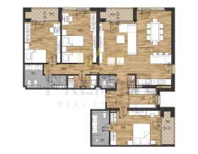 3 camere da letto Boiana, Sofia