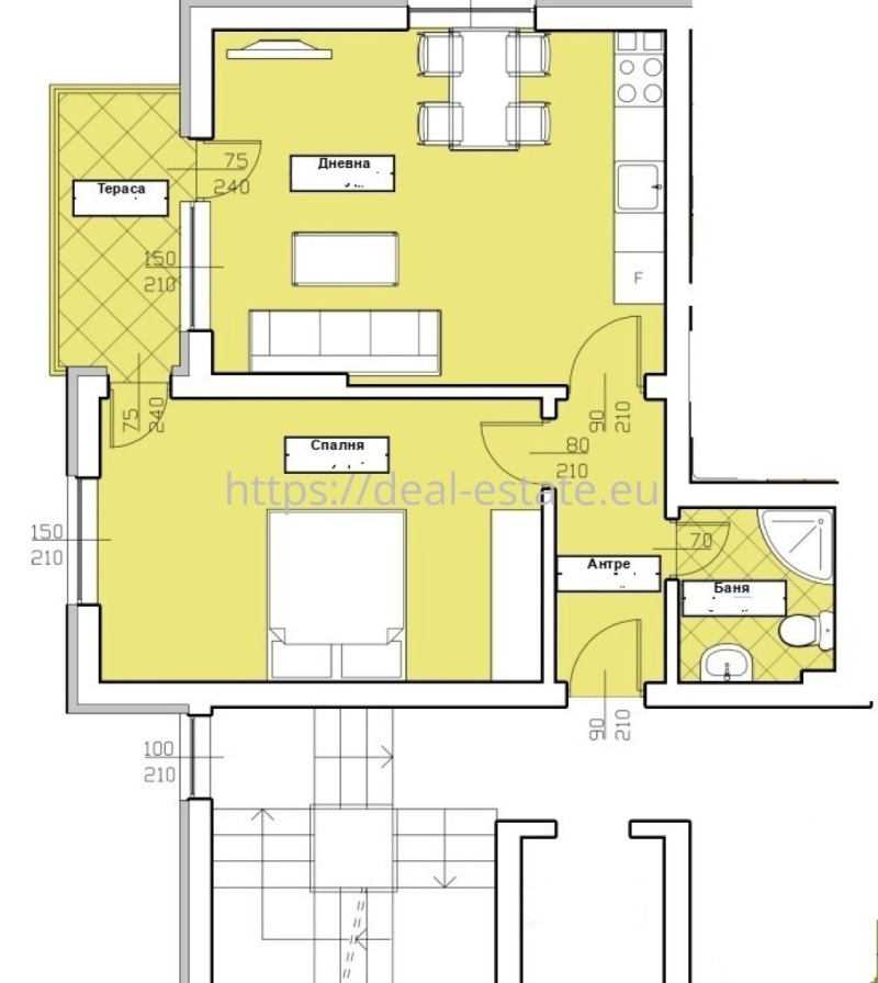 Продава  2-стаен град Благоевград , Освобождение , 67 кв.м | 31928640 - изображение [5]