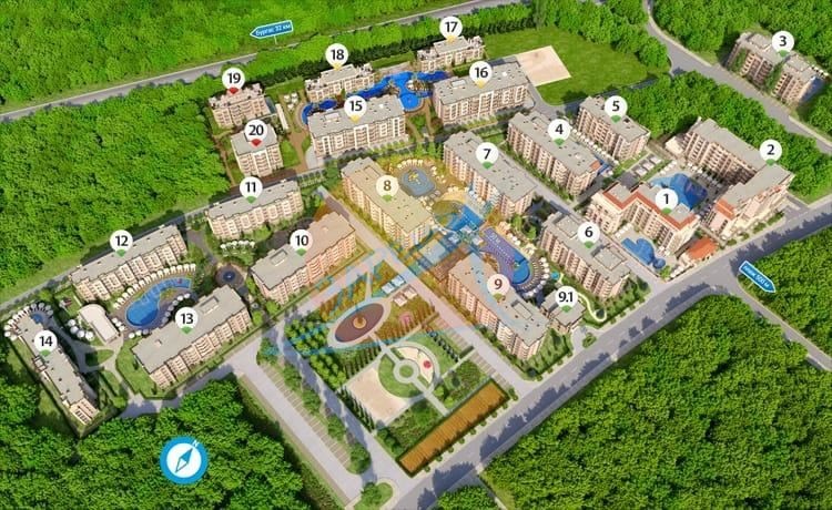 Продава 2-СТАЕН, к.к. Слънчев бряг, област Бургас, снимка 12 - Апартаменти - 55624099