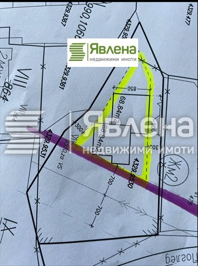 Til salgs  Plott Sofia , v.z.Gorna banja , 950 kvm | 27345598 - bilde [7]