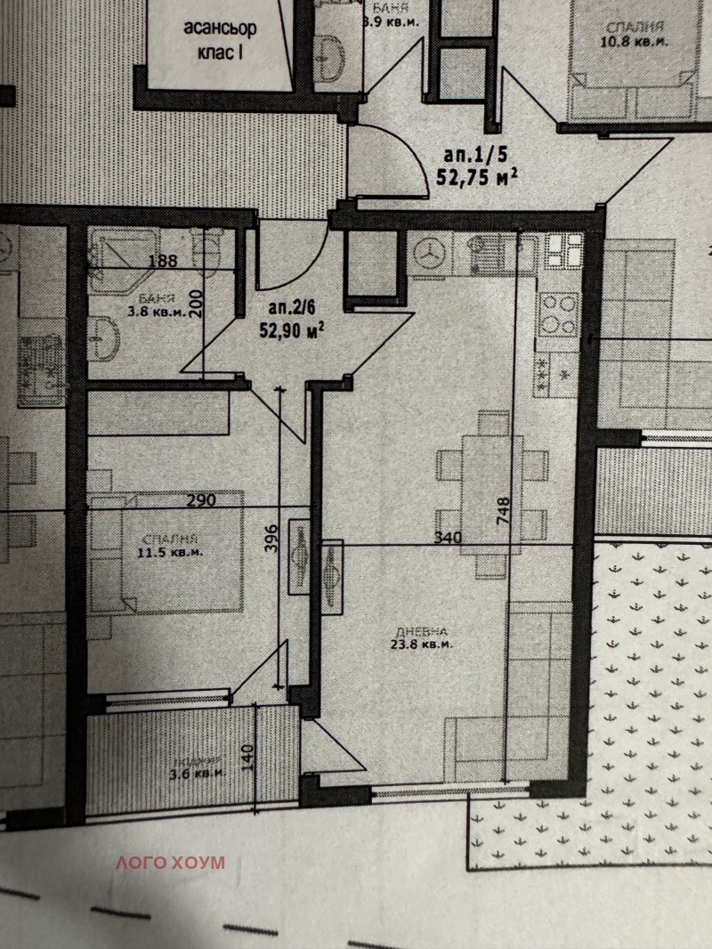 Продава 2-СТАЕН в град Варна, Възраждане 4 - 61 кв.м / 99 800 € » 195 191.83 лв., ЛОГО ХОУМ