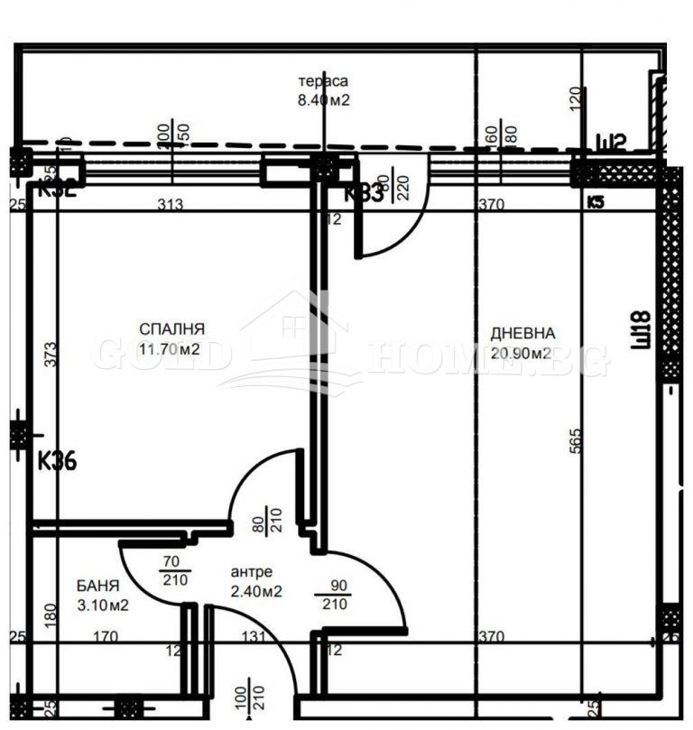 Продава 2-СТАЕН, гр. Пловдив, Тракия, снимка 2 - Aпартаменти - 48595910