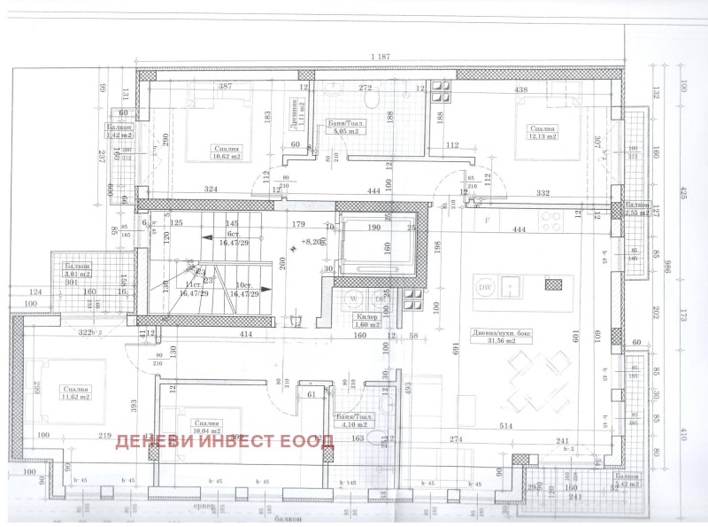 Продается  2 спальни Варна , Колхозен пазар , 165 кв.м | 77010520