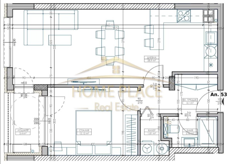 Продава 2-СТАЕН, гр. Варна, Младост 1, снимка 3 - Aпартаменти - 47627719