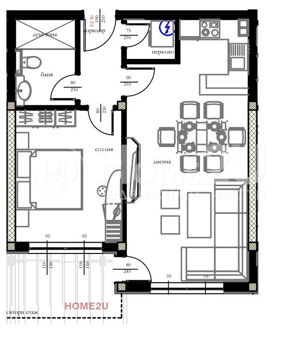 Продава 2-СТАЕН, гр. Варна, Изгрев, снимка 1 - Aпартаменти - 48186327