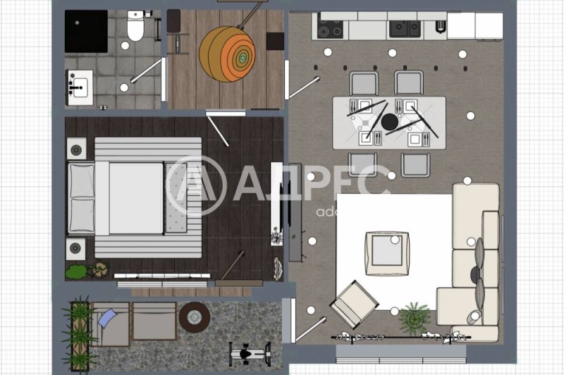 Продава 2-СТАЕН, гр. София, Надежда 1