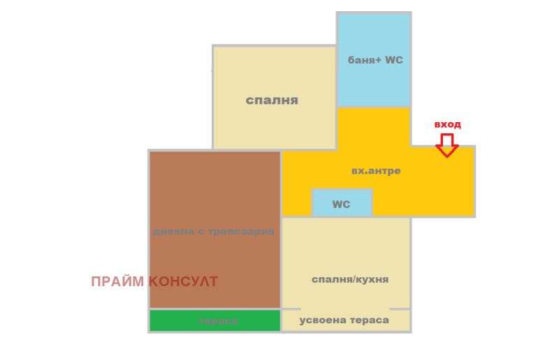 Продава  3-стаен град Пловдив , Христо Смирненски , 65 кв.м | 94857780 - изображение [3]