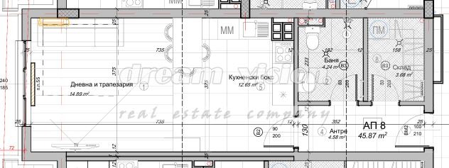 Myytävänä  Studio Sofia , Slatina , 53 neliömetriä | 88573743