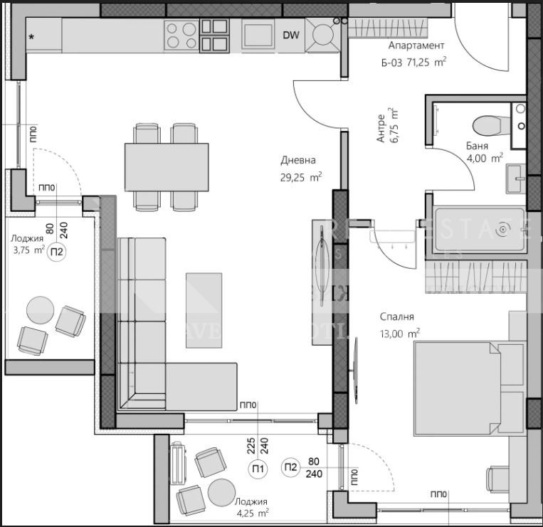 Te koop  1 slaapkamer Plovdiv , Christo Smirnenski , 84 m² | 75275275 - afbeelding [2]