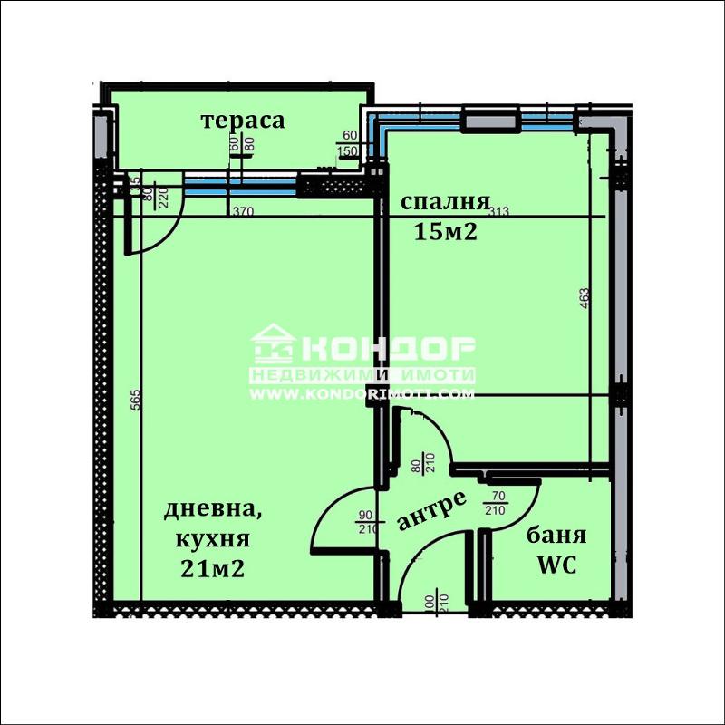 En venta  1 dormitorio Plovdiv , Trakiya , 61 metros cuadrados | 48663644 - imagen [4]