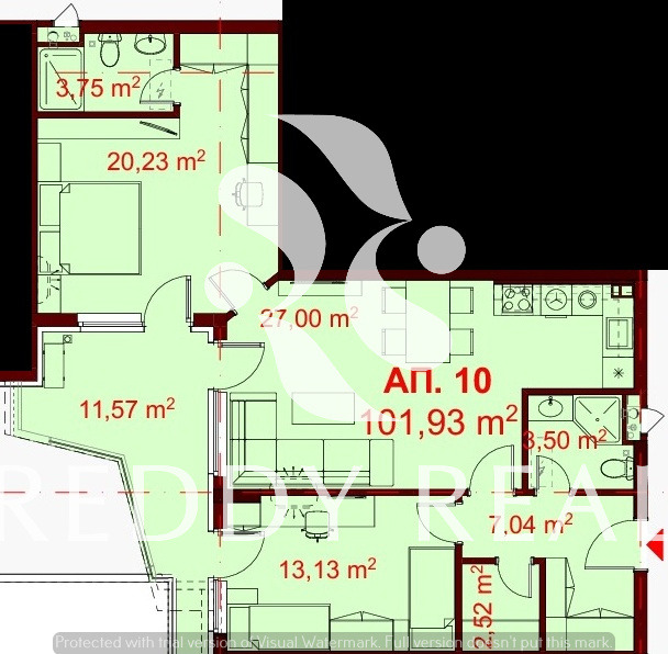 Продава 2-СТАЕН, гр. Бургас, Славейков, снимка 14 - Aпартаменти - 46902214