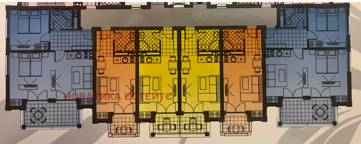 En venta  1 dormitorio Sofia , Malinova dolina , 72 metros cuadrados | 81027204 - imagen [6]