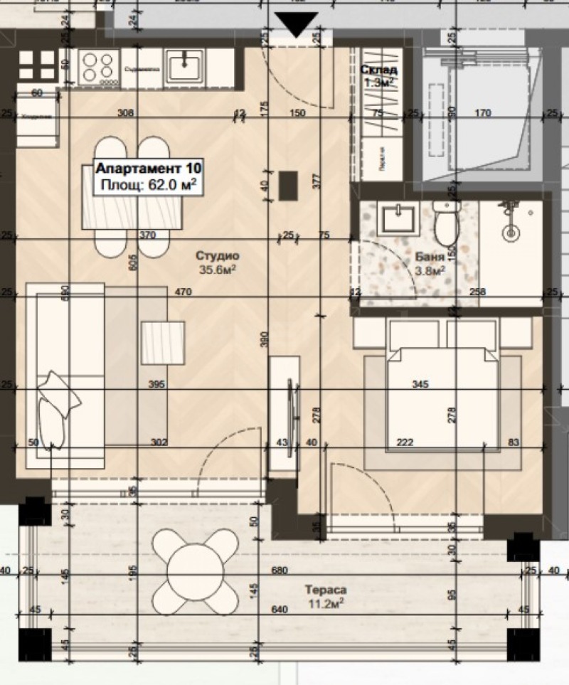 Продава 2-СТАЕН, с. Лозенец, област Бургас, снимка 2 - Апартаменти - 53113036