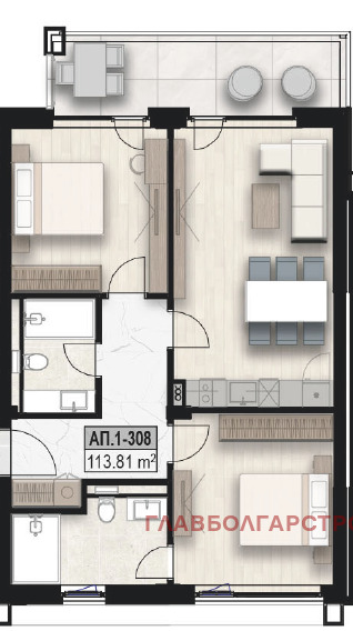 Продава 3-СТАЕН, гр. Созопол, област Бургас, снимка 1 - Aпартаменти - 48053132