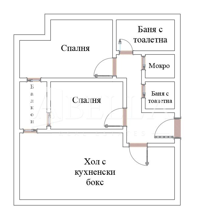 Te koop  2 slaapkamers Sofia , Druzjba 2 , 101 m² | 48241797 - afbeelding [17]