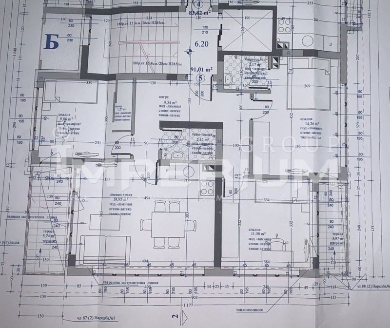 Eladó  3 hálószobás Varna , Kajsieva gradina , 114 négyzetméter | 32447573