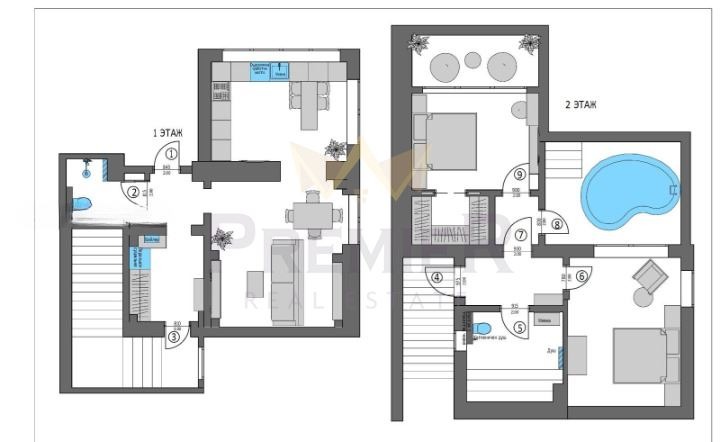 Продава КЪЩА, с. Долище, област Варна, снимка 11 - Къщи - 52928459