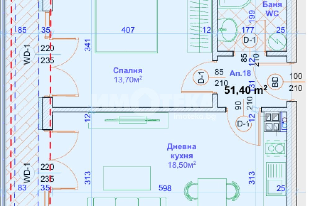 Продава 2-СТАЕН, гр. Варна, Възраждане 1, снимка 6 - Апартаменти - 55554501