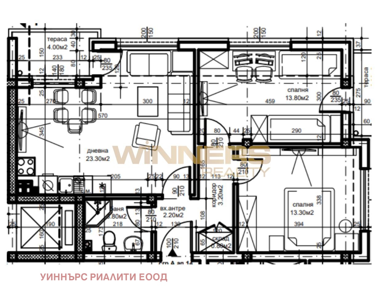 Продава 3-СТАЕН, гр. Пловдив, Беломорски, снимка 2 - Апартаменти - 53954148