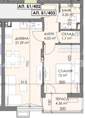 1 chambre Meden roudnik - zona B, Bourgas 3