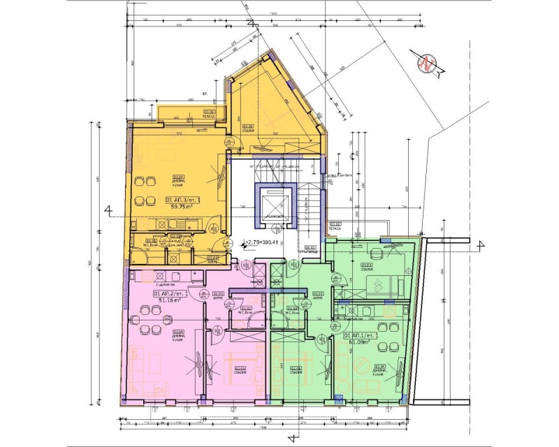 Продава 2-СТАЕН, гр. Благоевград, Идеален център, снимка 4 - Апартаменти - 52640864