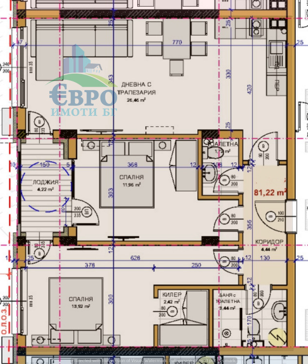 Продава 3-СТАЕН, гр. Стара Загора, Железник - център, снимка 2 - Апартаменти - 54630336