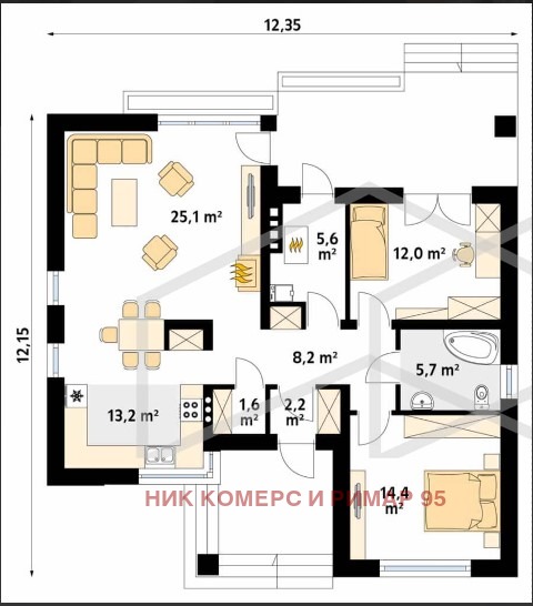 Продава  Къща град София , гр. Банкя , 113 кв.м | 12702100 - изображение [9]