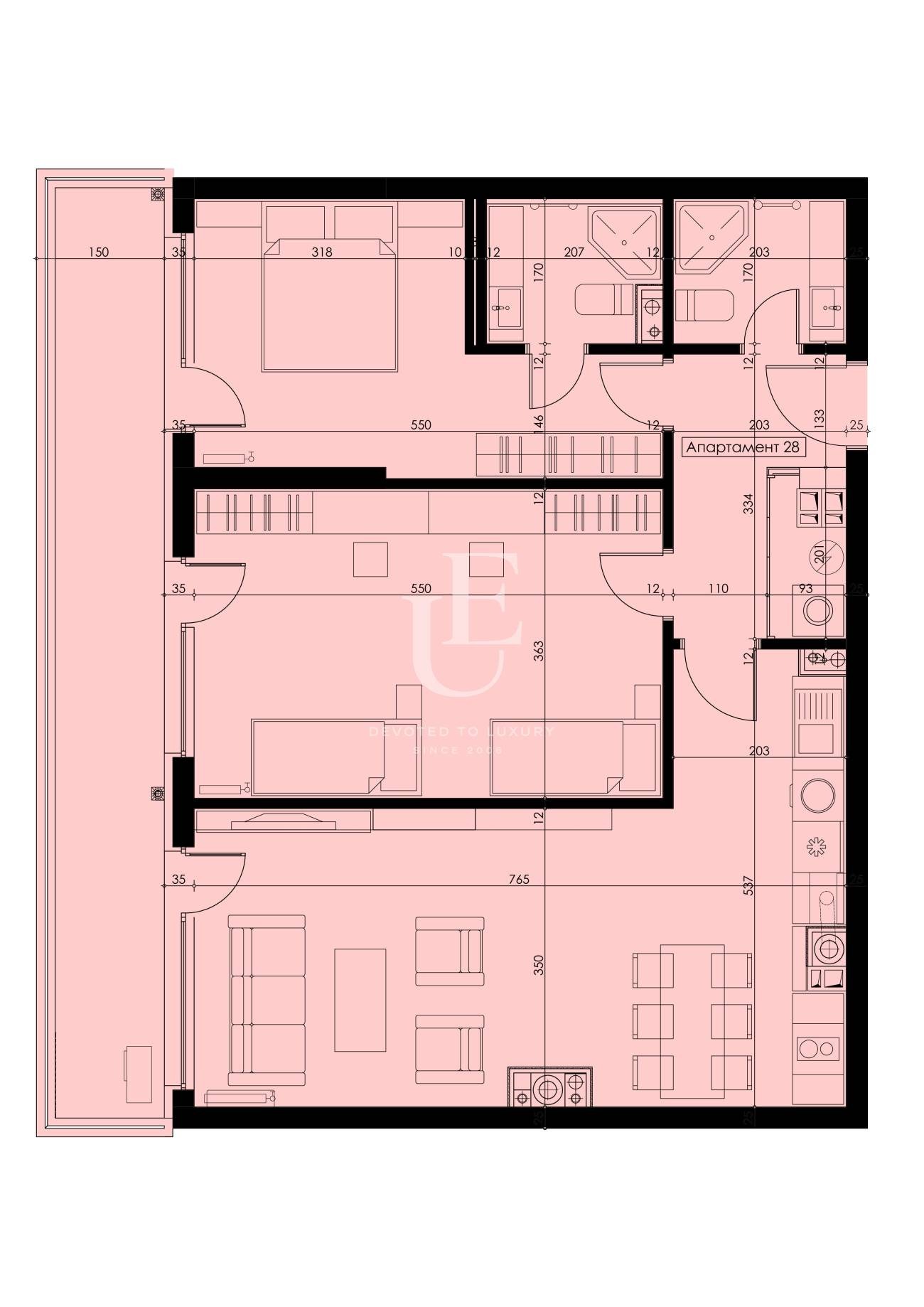 Продава 3-СТАЕН, гр. София, Кръстова вада, снимка 8 - Апартаменти - 54053194