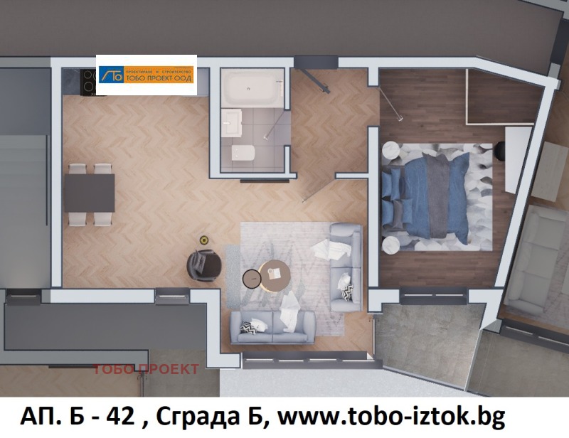 Продава 2-СТАЕН в град София, Дружба 2 - 84 кв.м / 178 719 € » 349 543.98 лв., ТОБО ПРОЕКТ