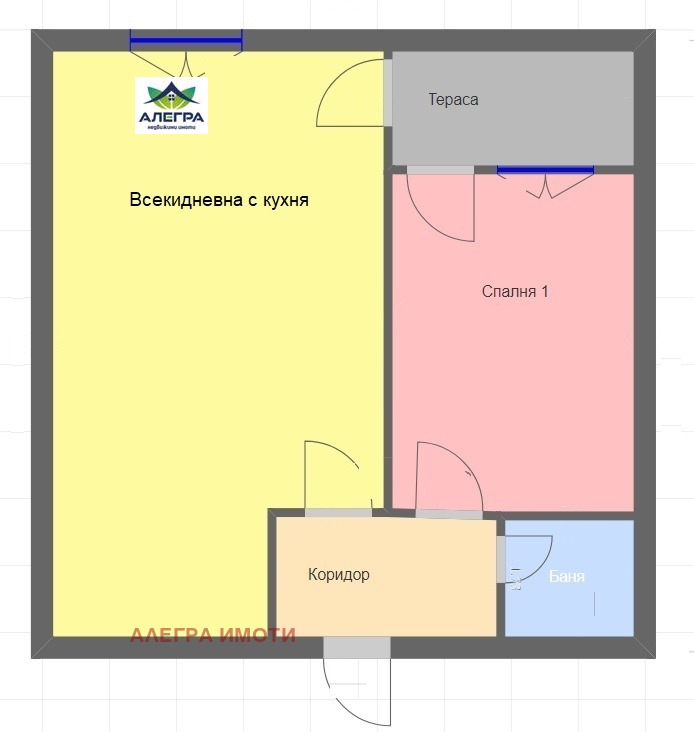 Продава 2-СТАЕН, гр. Пазарджик, Промишлена зона, снимка 2 - Aпартаменти - 47577305