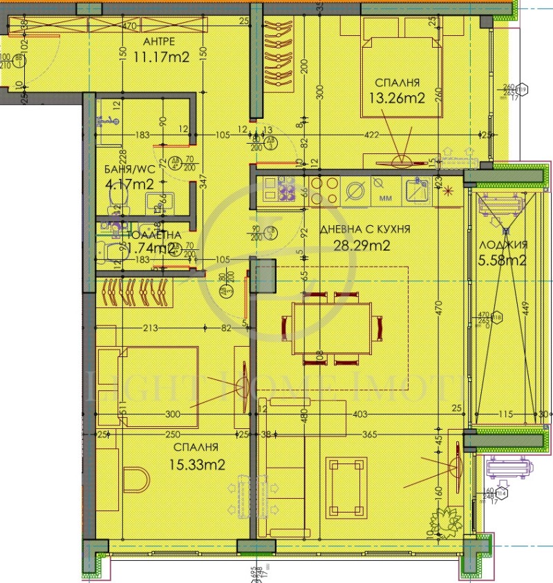 Продава  3-стаен град Пловдив , Тракия , 117 кв.м | 11154626 - изображение [4]