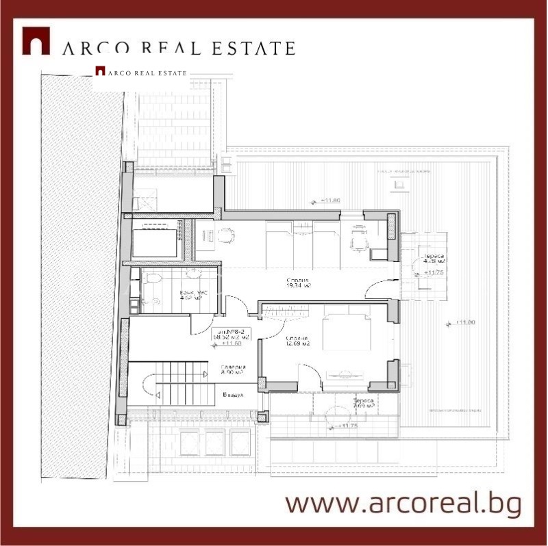 Продава МЕЗОНЕТ, гр. София, Лозенец, снимка 5 - Апартаменти - 53173437