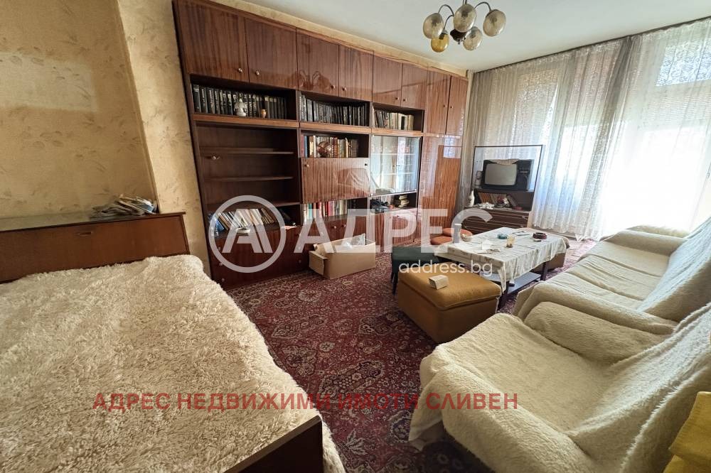 Продава 2-СТАЕН, гр. Сливен, Българка, снимка 2 - Апартаменти - 54626648